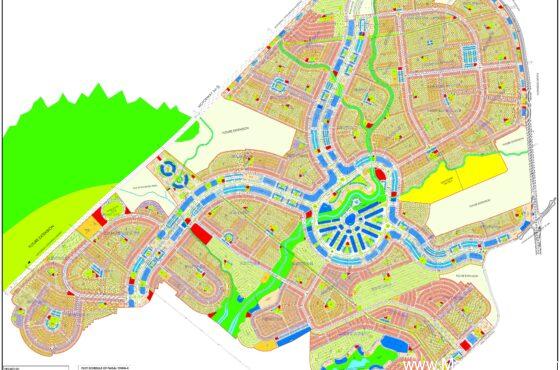 Master Plan (Map) of Faisal Town (Phase-II)