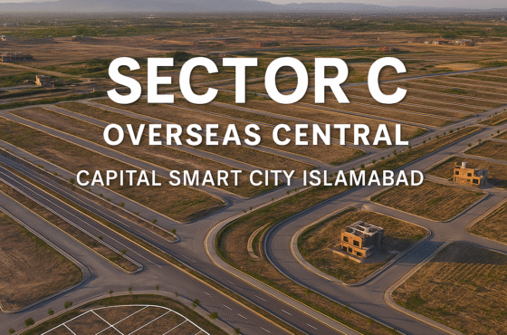 Premium 1 Kanal Plots in Sector C – Overseas Central, Capital Smart City Islamabad