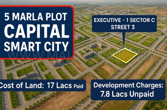 5 Marla Plot in Executive 1 Sector C – Capital Smart City Islamabad’s Hottest Investment in 20255 Marla Plot in Executive 1 Sector C5 Marla Plot in Executive 1 Sector C – Capital Smart City Islamabad’s Hottest Investment in 2025