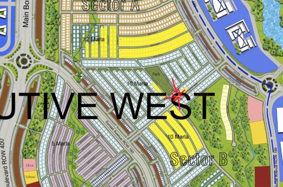 🌆 10 Marla Plot for Sale in Executive West – Capital Smart City Phase 2