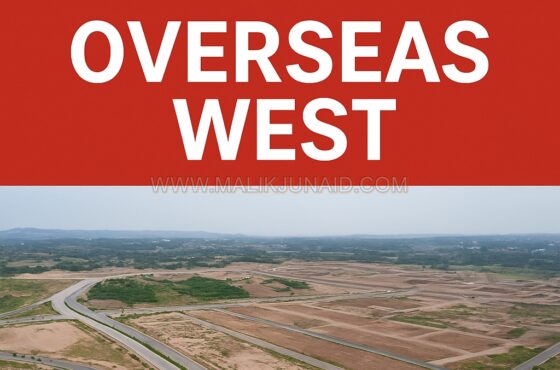 1 kanaal and 10 marla plots for sale in Capital Smart City Phase 2 – Overseas West.
