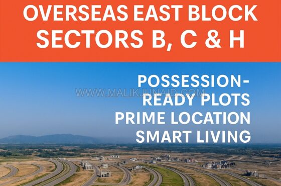🏙️ Drone Video Capital Smart City Overseas East Block – Sectors B, C & H