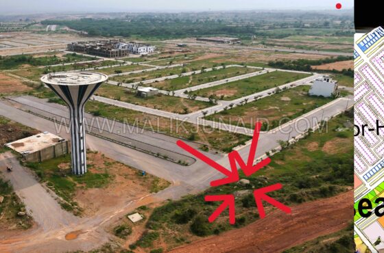 7 Marla Plot Corner + Main road for Sale in Capital Smart City Phase 1 – Sector G, Overseas East