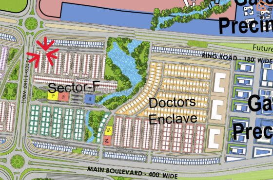 📋 7 Marla Plot Overseas Central Sector F, Capital Smart City Islamabad