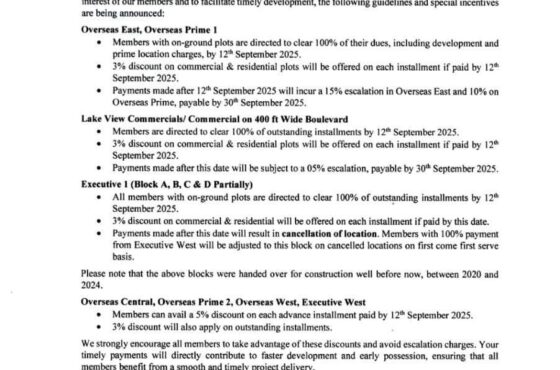 Capital Smart City Payment Update & Limited-Time Discounts (Aug–Sept 2025): What Every Member Should Know
