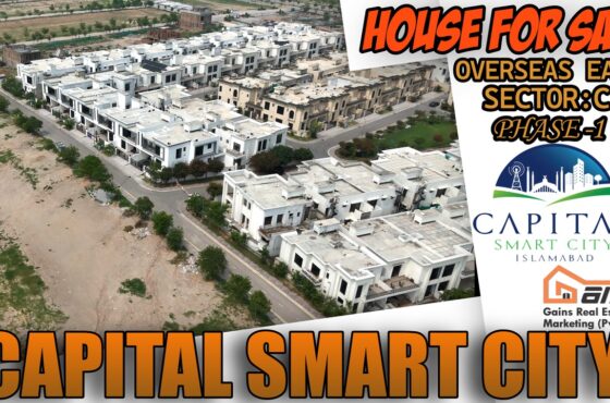 🏡 10 Marla Villa for Sale – Capital Smart City Phase 1 (Overseas East)