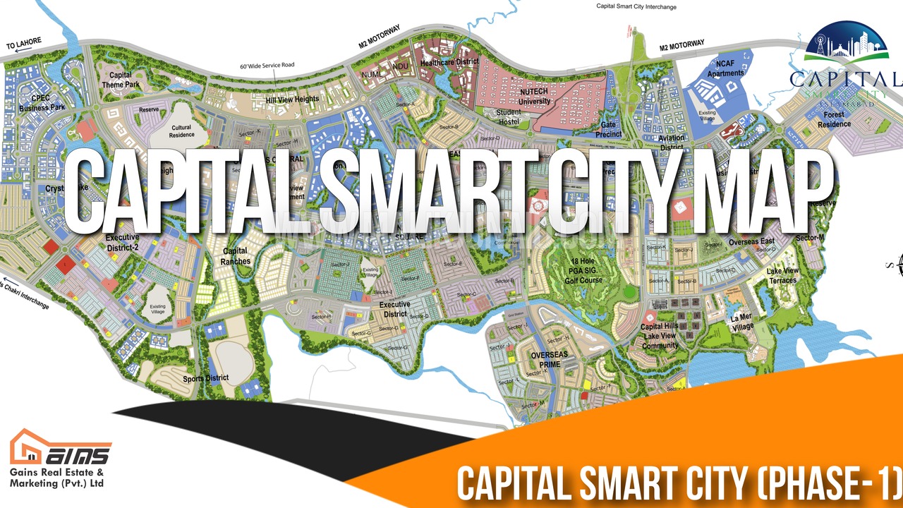 Capital Smart City map