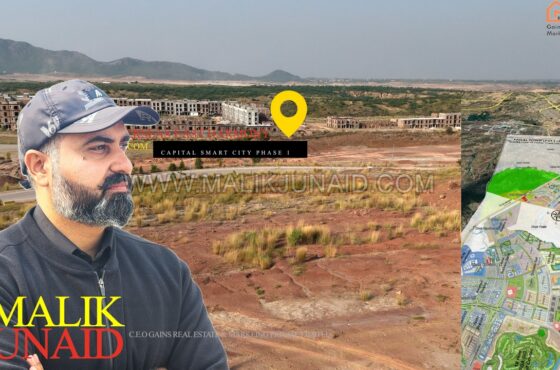 Where Faisal Town Phase 2 Meets Capital Smart City (Drone & Map Explanation)
