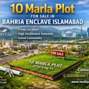 Looking for a 10 marla plot for sale in Bahria Enclave Islamabad? Explore investment opportunities, land prices in Pakistan, and secure property deals with Gains Real Estate and Marketing Pvt Ltd.