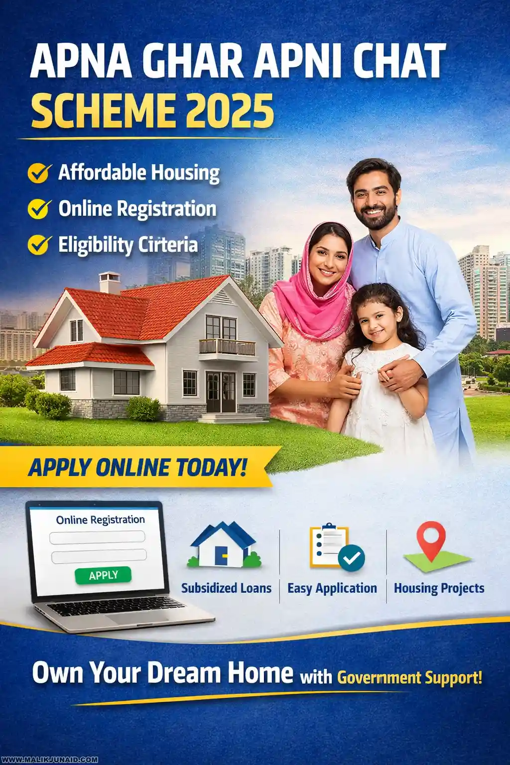 apna ghar apni chat scheme