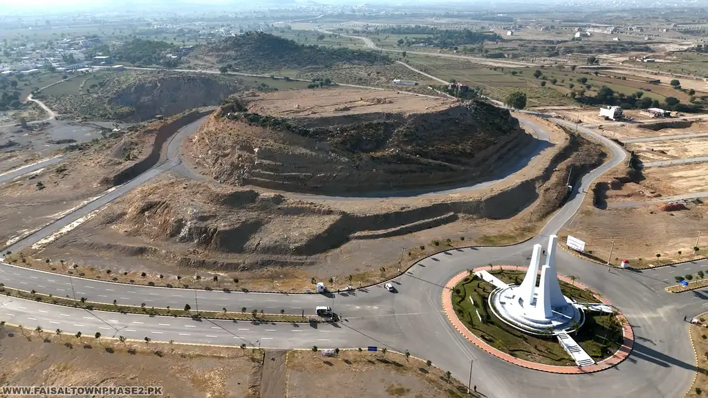 Faisal Hills Taxila Map and Plots