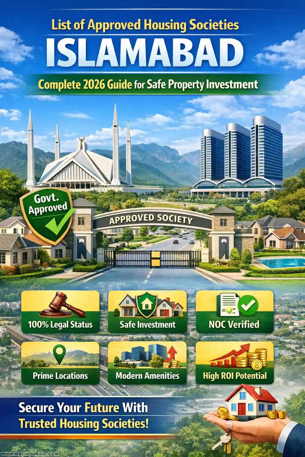 list of approved housing societies islamabad