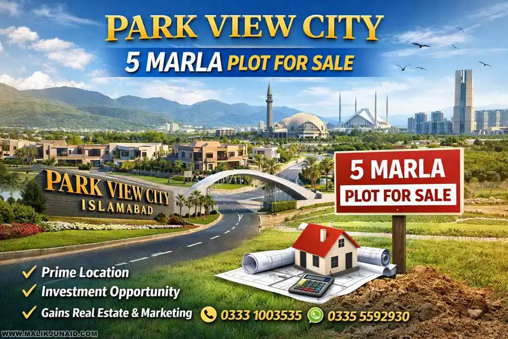 Park View City 5 Marla Plot for Sale Islamabad Best Investment Opportunity