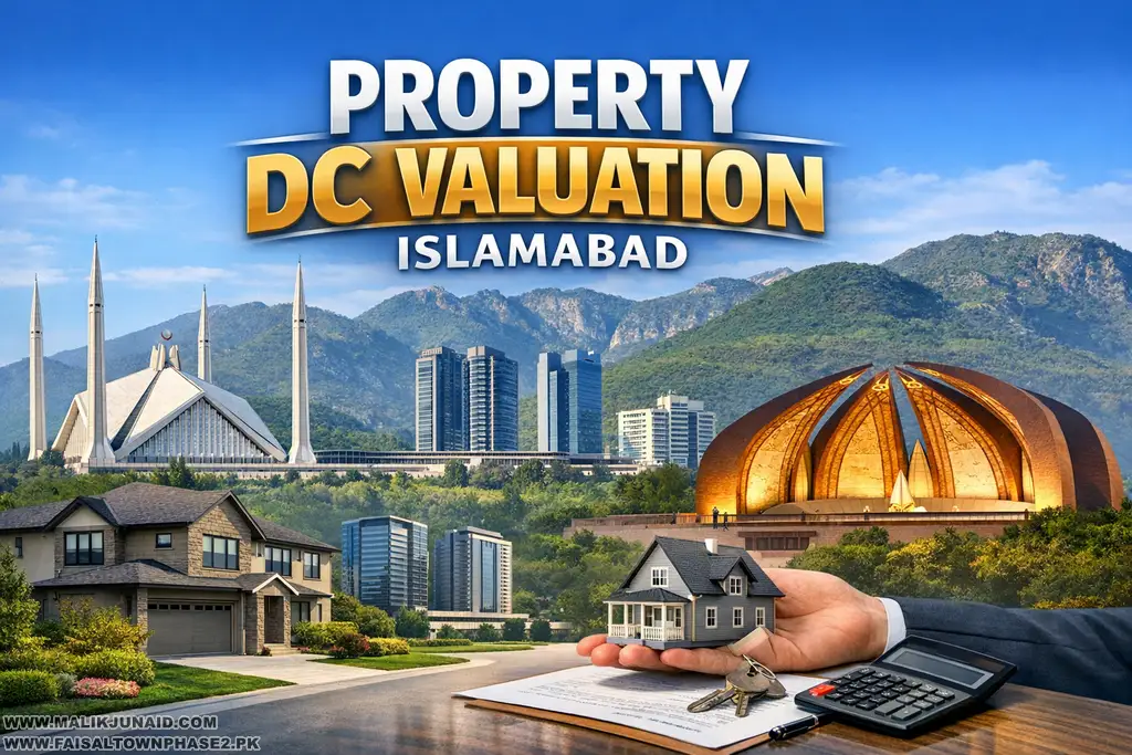 Property DC Valuation Islamabad – DC Rate, FBR Valuation, Property Tax & Transfer Guide