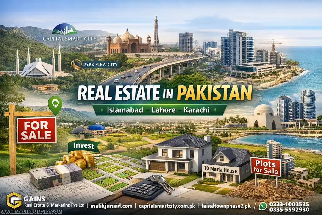 Real Estate in Pakistan: Best Property Investment, Houses, Plots and Housing Societies Guide