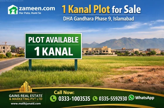 1 Kanal DHA Gandhara Phase 9 Islamabad Plot for Sale Zameen.com – Location, Map, Payment Plan, and Investment Guide