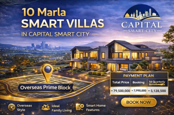 10 Marla Smart Villas in Capital Smart City