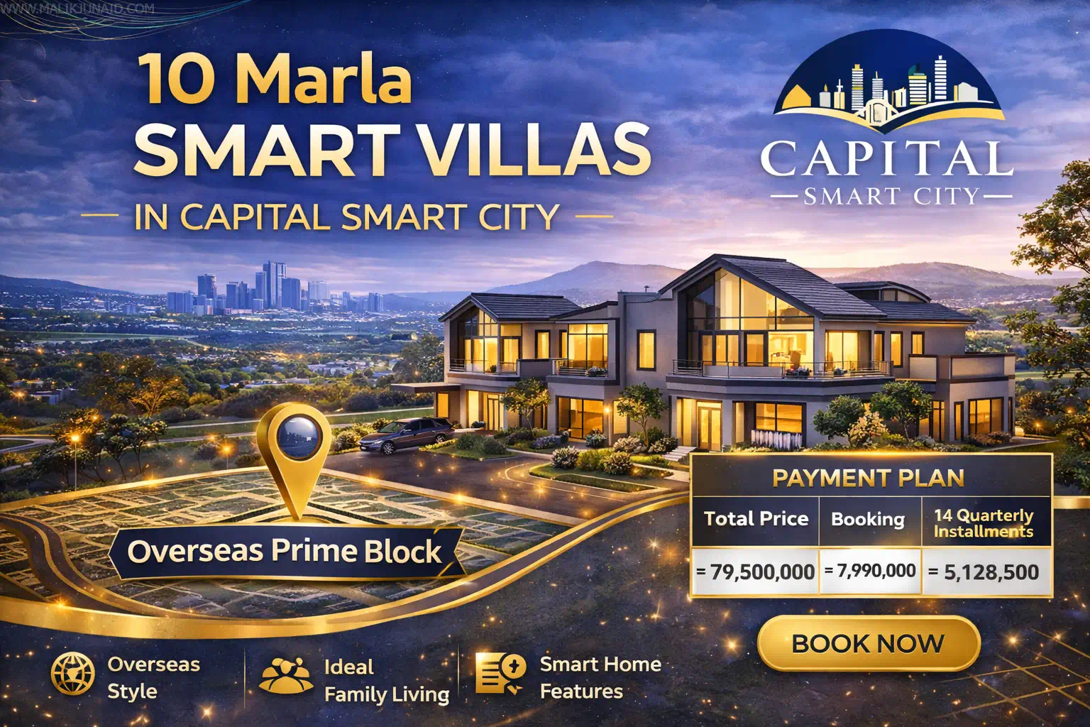 10 Marla Smart Villas