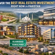 Discover the best real estate investments right now in Pakistan with a practical focus on Islamabad and Rawalpindi. Explore top plots, houses, apartments, commercial property, and high-demand sectors for smarter property investment decisions.