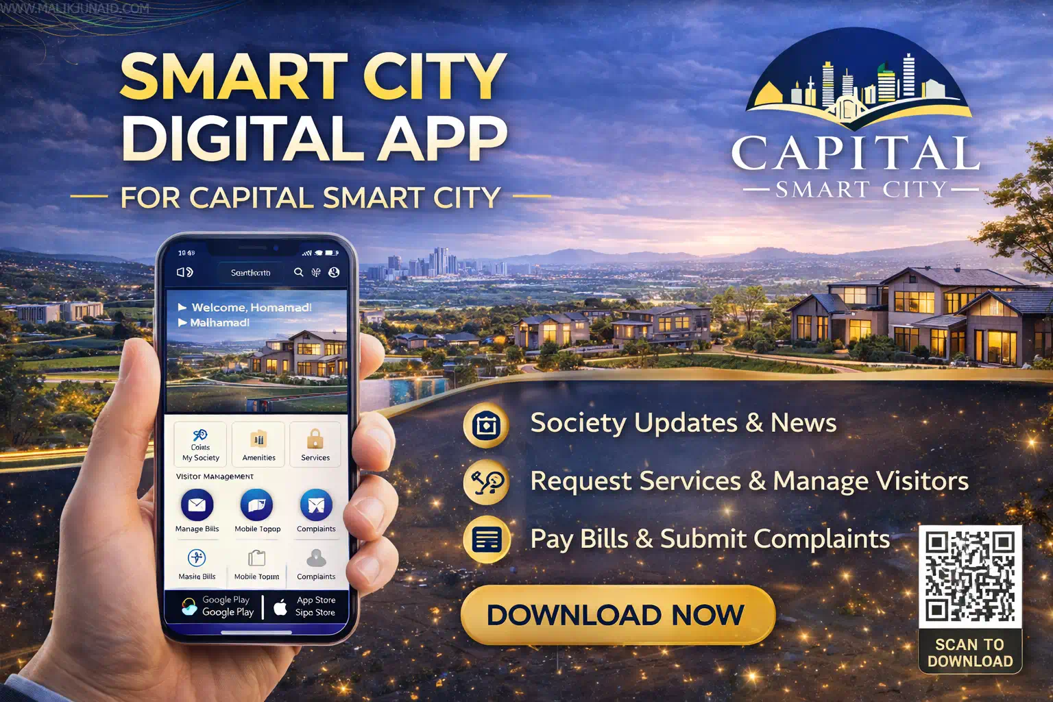Capital Smart City Islamabad App