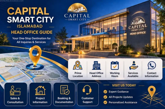 Capital Smart City Islamabad Head Office Guide