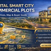 Capital Smart City commercial plots ad