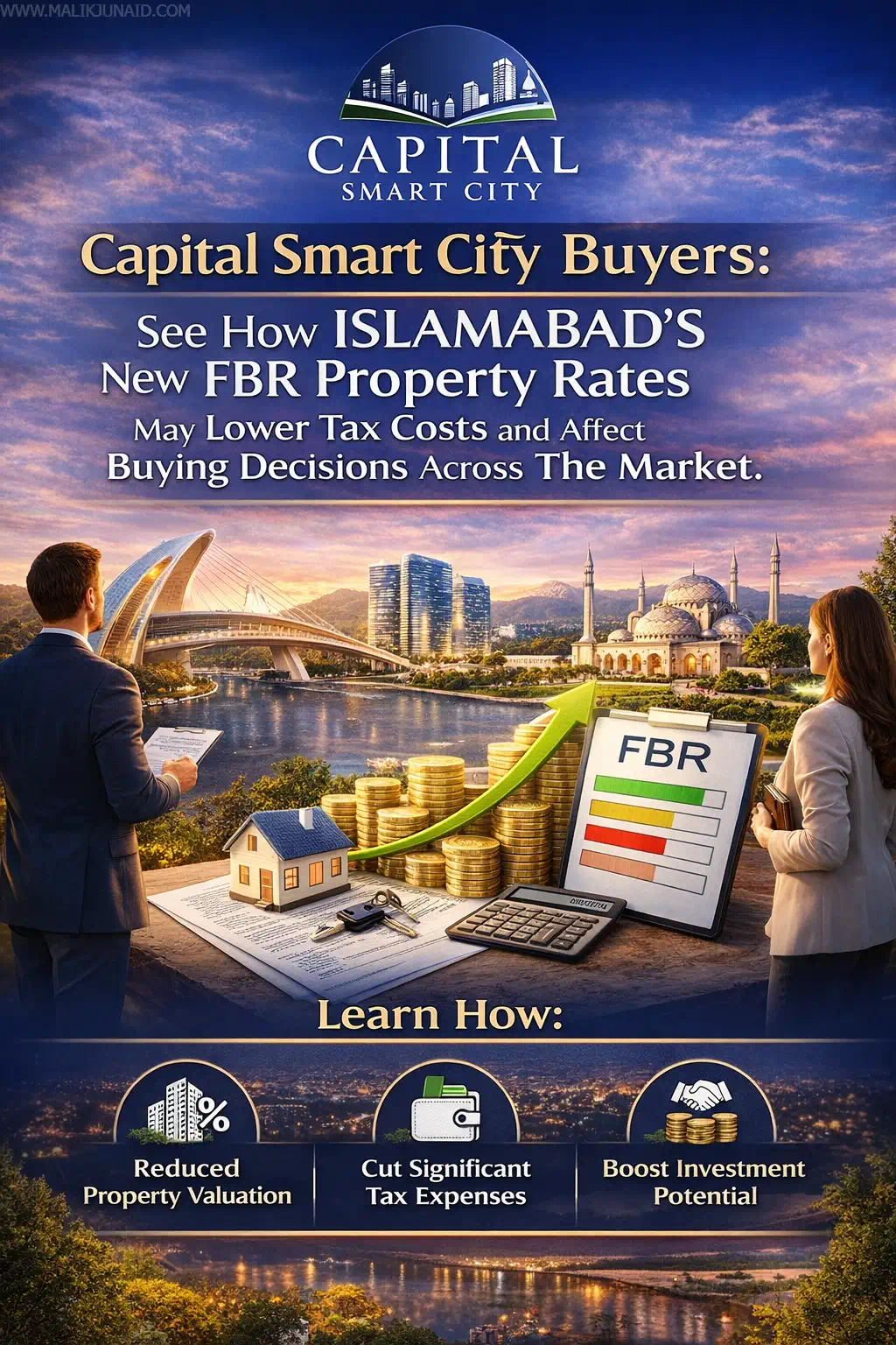 Capital Smart City property updates fbr