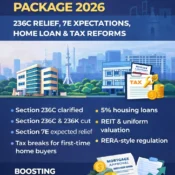 Pakistan Real Estate Relief Package 2026: 236C Relief, 7E Expectations, Home Loan & Tax Reforms