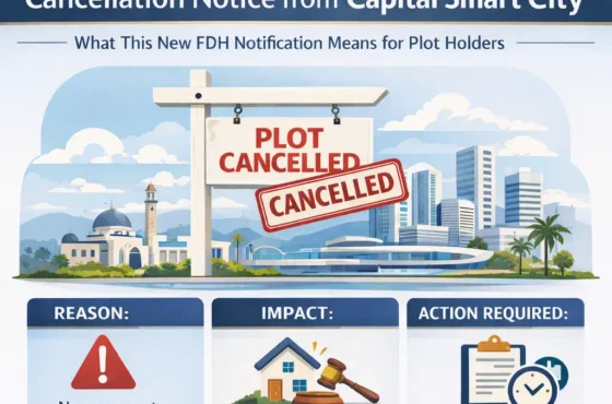 Cancellation Notice from Capital Smart City April 2026