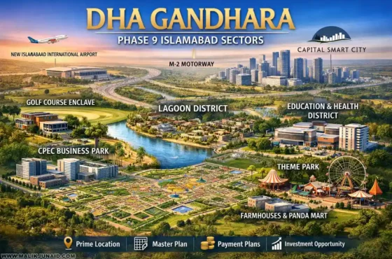 DHA Gandhara Phase 9 Islamabad Sectors: Complete Guide to Location, Master Plan, Map, Payment Plan, Photos, and Investment Potential
