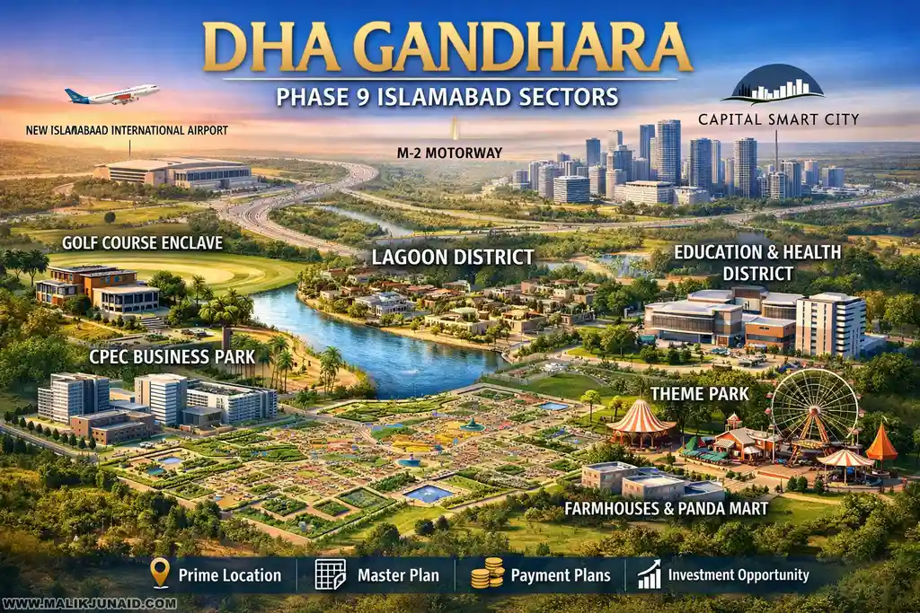 dha gandhara phase 9 islamabad sectors