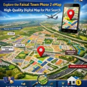 Faisal Town Phase 2 Emap: Navigate and Locate Plots with Ease on Google Maps