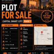 Capital Smart City Phase 1 Overseas Prime 1 Sector D 7 Marla Plot for Sale