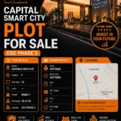 capital smart city phase 2 overseas west sector F, 12 marla plot for sale