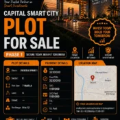 Capital Smart City Phase 1 Prime 1 Sector E 7 Marla Plot for Sale