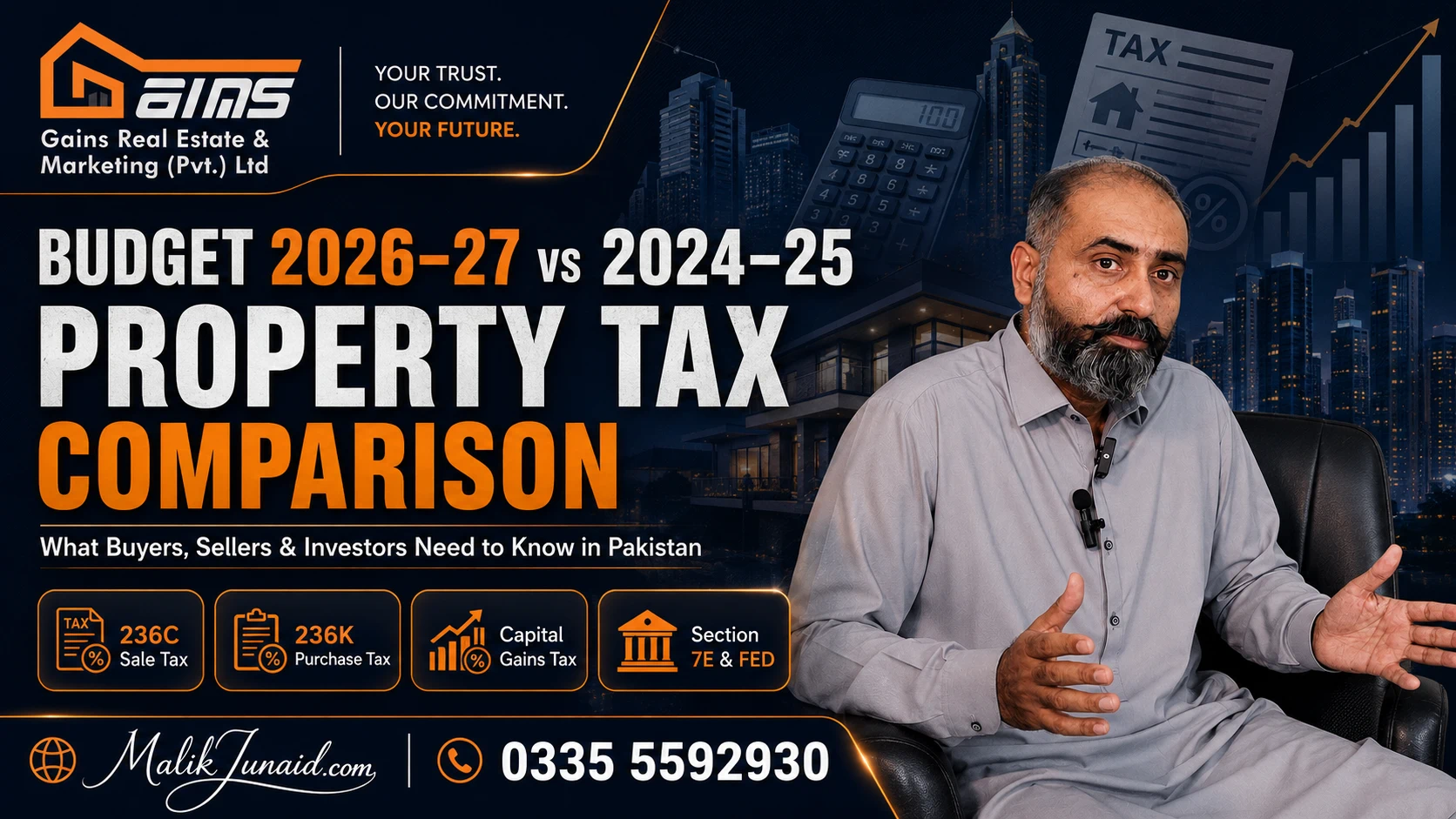 Budget 2026–27 vs Budget 2024–25 Property Tax in Pakistan